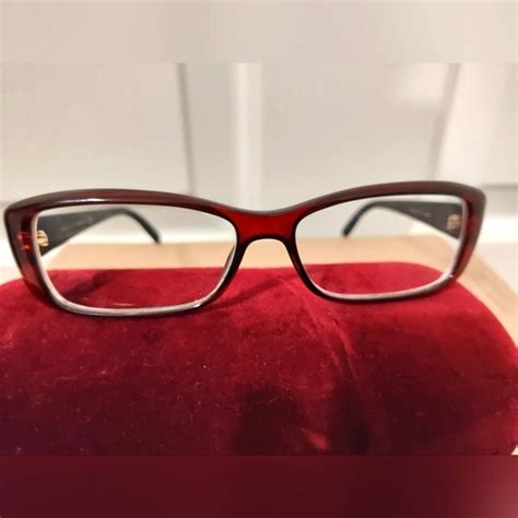 Gucci GG3568 WH3/14 Eyeglasses in Red Black